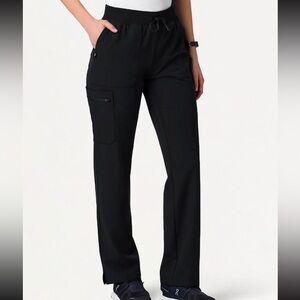 Women's Black Jaanuu Scrub Pants